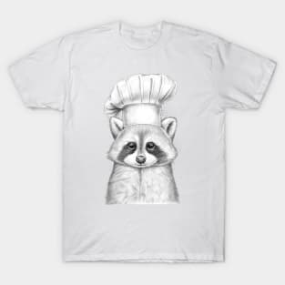 Raccoon cook T-Shirt